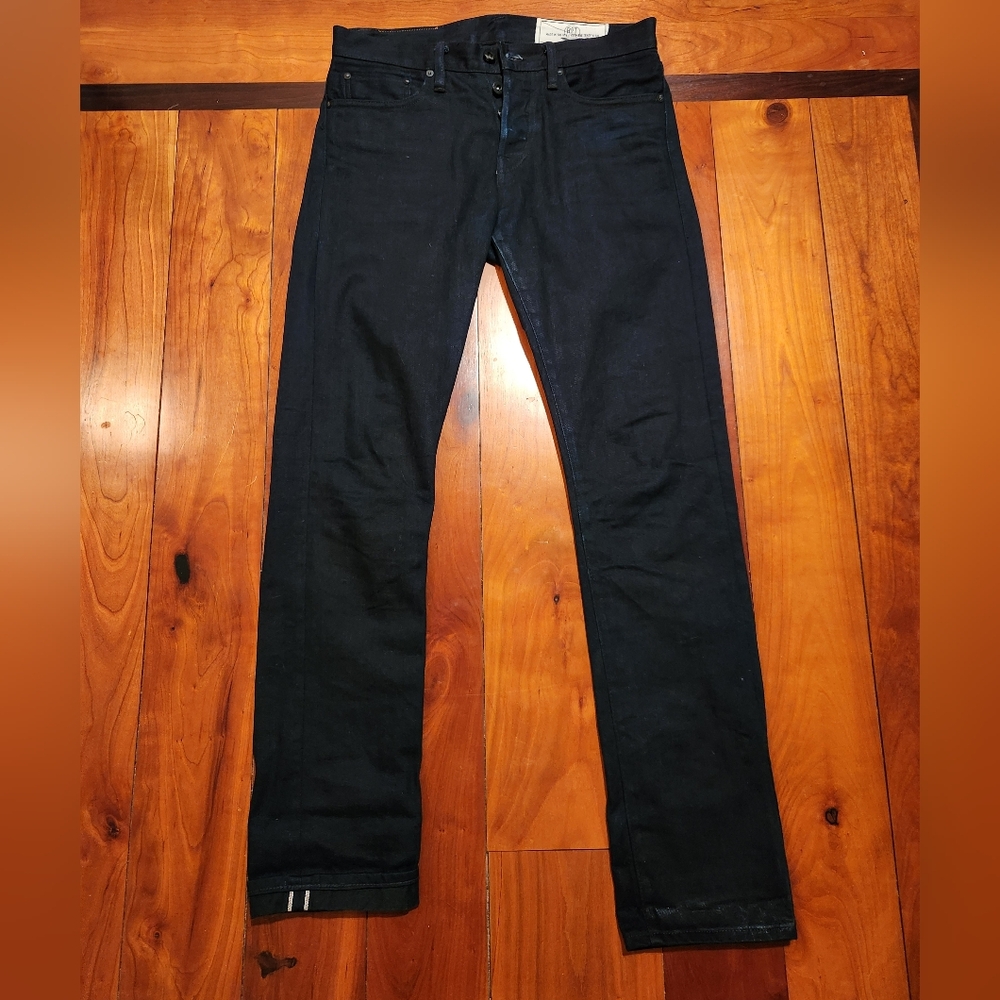 Rogue Territory Stanton Selvedge Denim (Dark Blue) Size 29